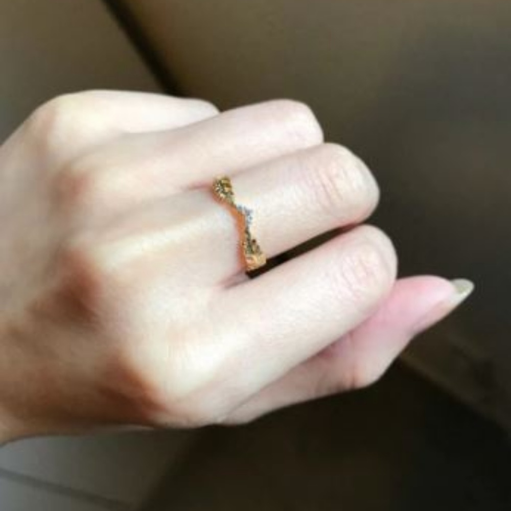 🆕Nomad Free Golden Feminine Wheat Gold Ring - Picture 6 of 6